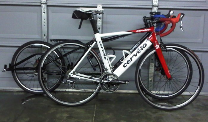 Big Dummy compared with Cervelo S1
