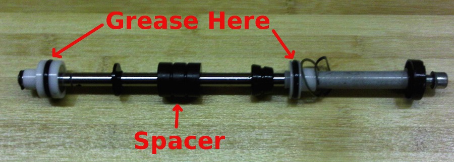 Recon air spring shaft